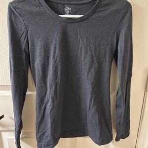 Dark Gray Long Sleeve Champion Shirt